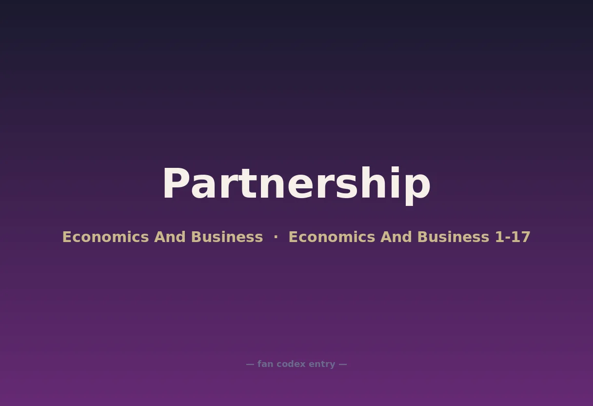 Partnership