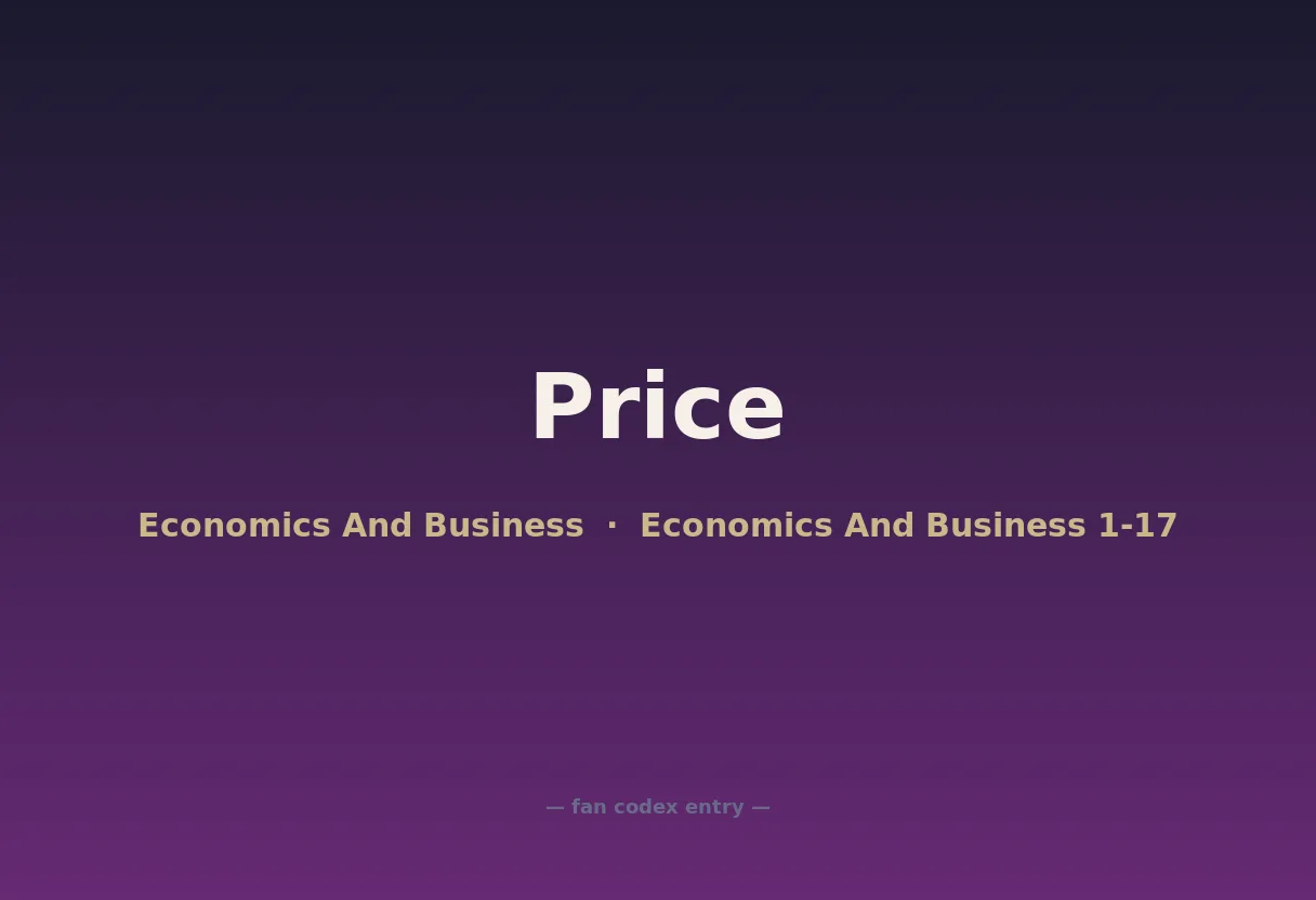 Price